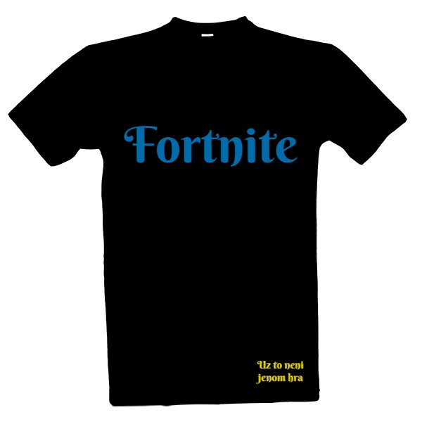 Tričko s potiskem Fortnite triko